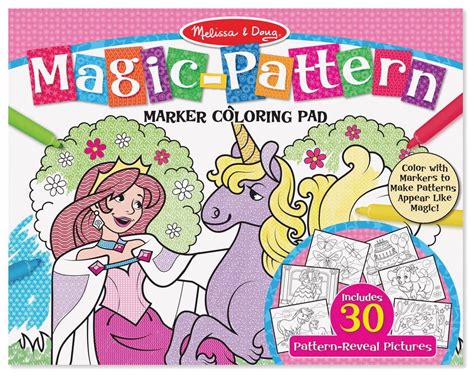 Magic Marker Coloring Books for Stress Relief and Relaxation